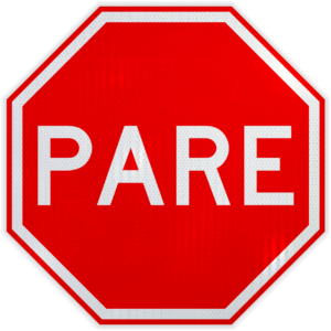 R-1 Parada Obrigatória