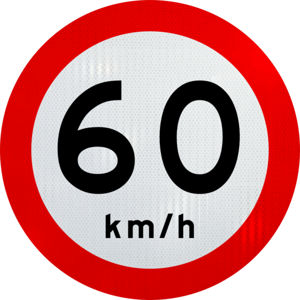 R-19 Velocidade Máxima Permitida